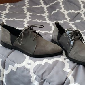 Calvin Klein Grey Suede Shoes